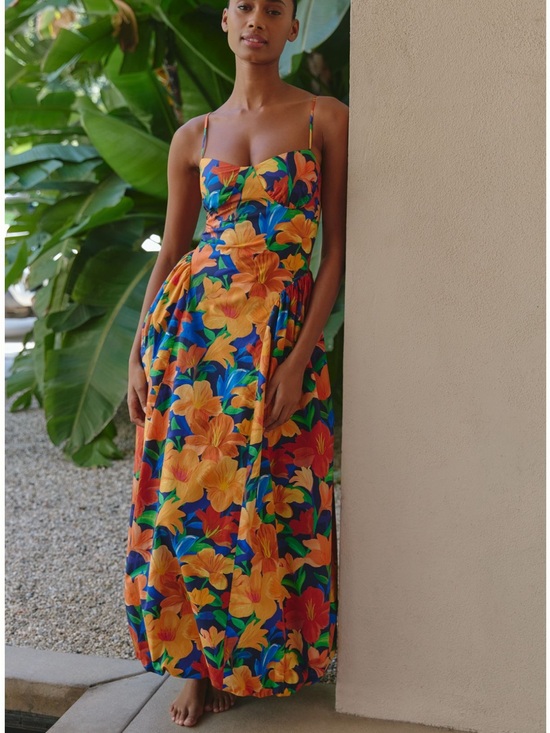 FARM Rio Dresses & Skirts - New FARM Rio x Anthropologie Nina Floral Maxi Dress